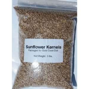 Fisher Sunflower Kernels, Roasted, No Salt, 5 Pound Package  