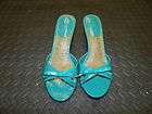 Womens MADELINE STUART Sea Foam or Mint Green High Heal Shoes Size 6