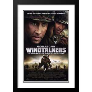  Windtalkers 32x45 Framed and Double Matted Movie Poster 