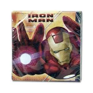 Iron Man Napkin Pack, 16 Count Case Pack 144 Automotive