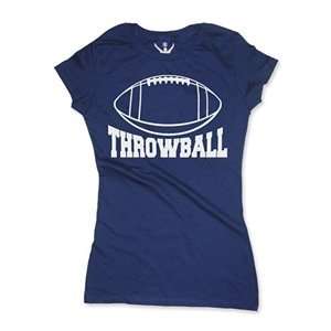 Who Are Ya Throwball Womens Soccer T Shirt  Sports 