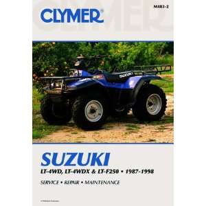  CLYMER SUZUKI 250 KING QUAD/QUAD RUNNER 87 98 Automotive