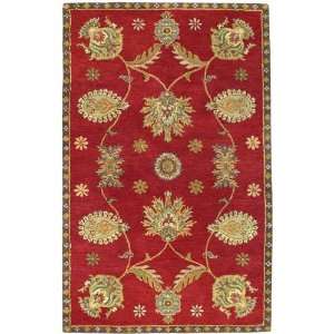 Couristan Dynasty All Over Persian Vine red multi Rectangle 9.60 x 13 