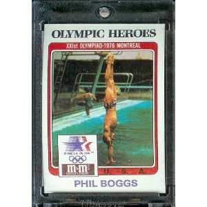  1984 Topps M&M Phil Boggs Springboard Diving Olympic 