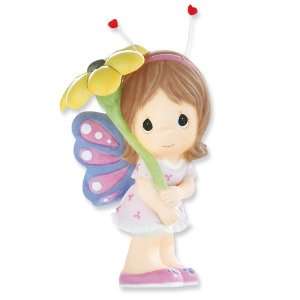  Precious Moments Butterfly with Daisy Figurine Jewelry