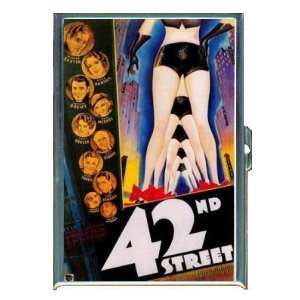 42nd STREET NEW YORK MOVIE POSTER ID Holder Cigarette Case or Wallet 