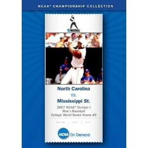   Baseball College World Series Game #2   North Carolina vs. Mississippi