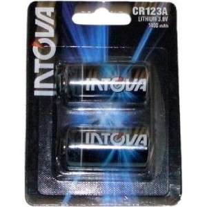 Intova Dive Light Flashlight Torch Battery Set CR123A  