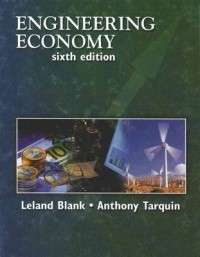 Engineering Economy NEW by Leland T. Blank 9780073205342  