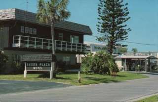Poor Bills Siesta Plaza Motel Siesta Key Florida FL  