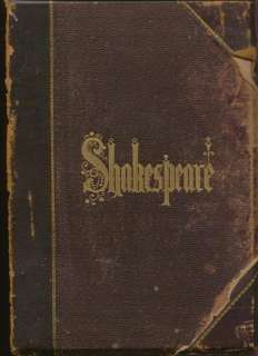 Complete Works William Shakespeare Amer. Std. Ed. 1878  