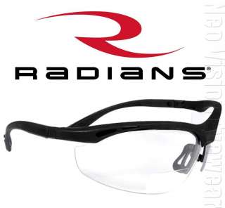 Radians Cheaters Clear Safety Glasses Z87.1 Bifocal Reading 1.5  