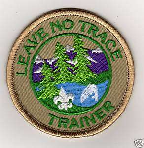 Leave No Trace Trainer Patch 3 1/8, Mint  