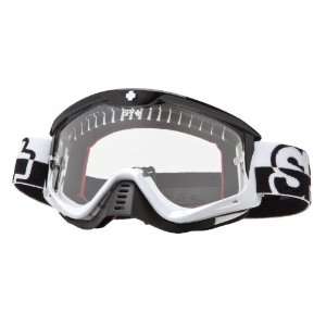  Spy Optic Whip Clear Lens Goggles with Predator Frame 