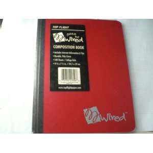 Composition Book Includes Internet Information & Tips, Durable, Poly 