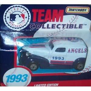  California Angels of Anaheim 1993 MLB 1/64 Diecast Sedan 
