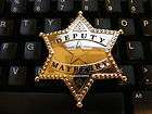LOW LOW PRICE Mayberry Don Knotts DEPUTY Badge tv prop style Andy 