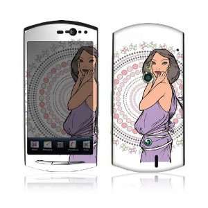  Exotic Decorative Skin Decal Sticker for Sony Ericsson 