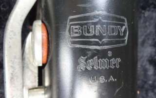 SELMER BUNDY BASS CLARINET ~ 55607  