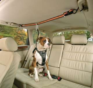 Kurgo Car Auto Zip Line Dog Pet Harness & Leash Large  