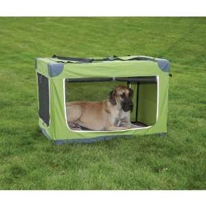  Guardian Gear Large Pioneer Soft Dog Crate in Blue   ZA313 