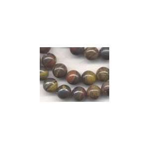  8mm Tiger Iron Round Beads Arts, Crafts & Sewing