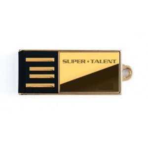  Super Talent Pico C Gold 32gb Usb2.0 Flash Drive Easy 