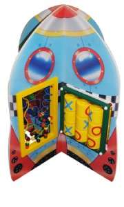 Rocket Space Ship Kids Activity Center Educational Toy  