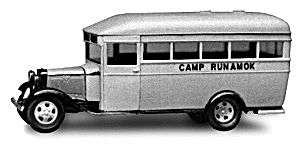 Jordan HO #360 229 1934 Ford School Bus  