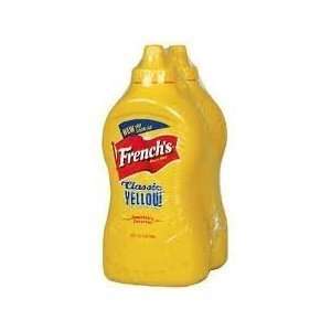 Frenchs Classic Yellow Mustard   2/30 oz.   CASE PACK OF 4  