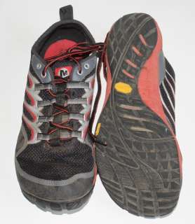 Merrell Trail Glove Mens Trail Running Shoes, Size 8 (41.5) Black 