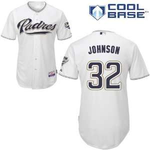 Rob Johnson San Diego Padres Authentic Home Cool Base 