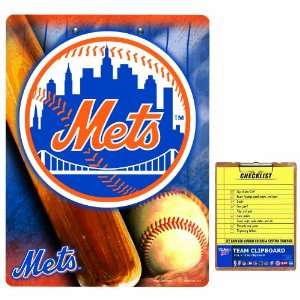  MLB New York Mets Clip Board
