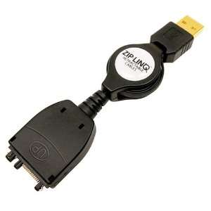   Lifedrive Charge and Synch Cable   Black Cell Phones & Accessories