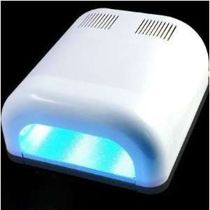   Nail UV Lamp Acrylic Gel Shellac CURING Light TIMER 36 WATT Drying Fan