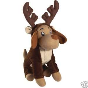  Zanies Holiday Costume Hound 8 Squeak Dog Toy REINDEER 