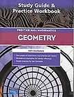 Prentice Hall Mathematics Geometry Study Guide & Practice Workbook 
