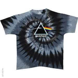  Pink Floyd Spiral Dark Side T Shirt (Tie Dye), M Sports 