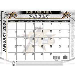 Philadelphia 76ers 2008 Desk Calendar 