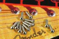 16 Fender Vintage Nickel Tuning Machine Screws  