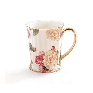 Beautiful Romantic Rose Pattern Porcelain Cups/Mug Home Decor  