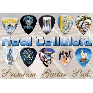  Moody Blues Premium Guitar Picks X 10 (C) Musical 
