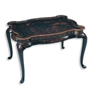  PC6725   Hand Carved Wood Tea Table