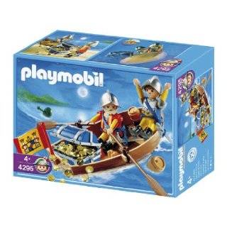  Playmobil Pirates Set #5950 Skull Bones Pirate Ship Toys & Games