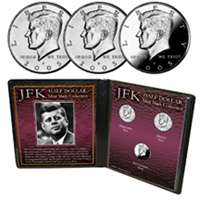 JFK Half Dollar Mint Mark Collection   US Coins NEW  