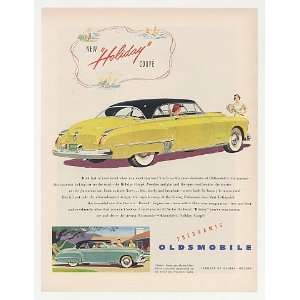  1949 Olds Oldsmobile Futuramic Holiday Coupe Print Ad 