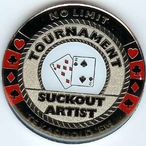  Suckout Artist Tournament Poker Weight 