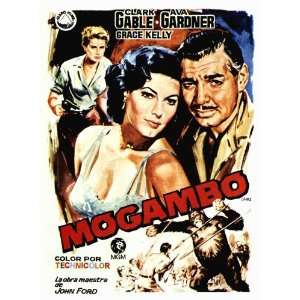   Spanish B 27x40 Clark Gable Ava Gardner Grace Kelly