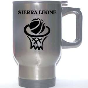    Basketball Stainless Steel Mug   Sierra Leone 