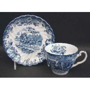  Johnson Brothers Blue and White Ironstone Kitchen 